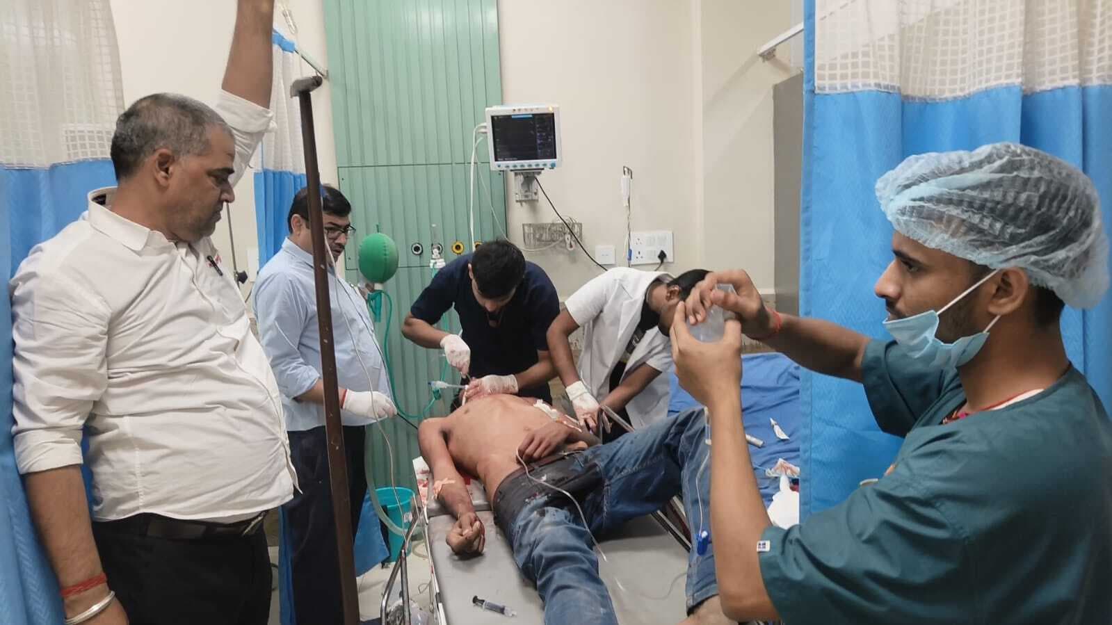 Harsh firing in Samastipur:पूजा के दौरान हर्ष फायरिंग में लगी गोली, युवक जख्मी