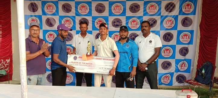 कोडरमा व पलामू के दो बल्लेबाजों ने खेली शतकीय पारी, 71 रनों से हारा पलामू