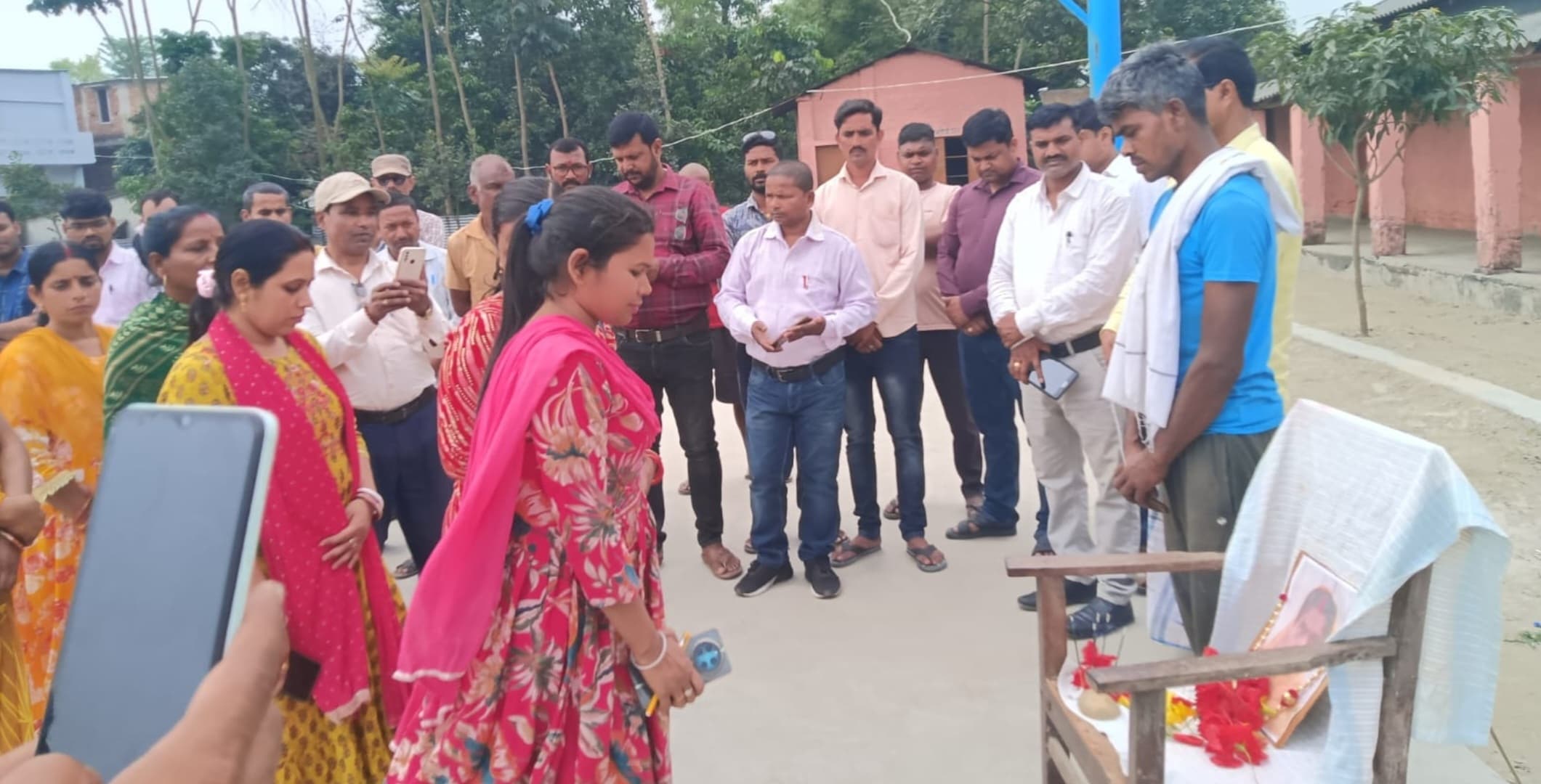 उमावि गिरिधरपट्टी में पठन-पाठन कार्य शुरू