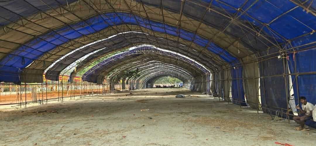 महाशिवपुराण कथा को लेकर तैयारी जोरों पर