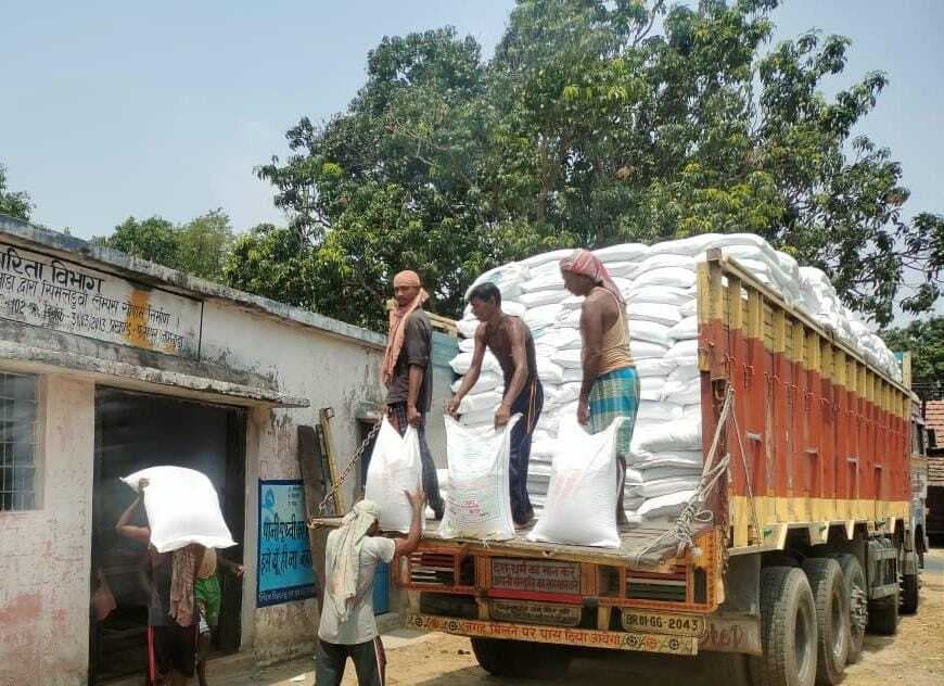 जिले के 18 लैंप्सों में 149285.90 क्विंटल धान की ही हो सकी खरीदारी