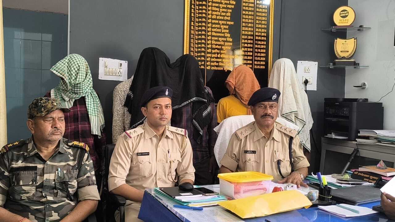 हत्याकांड के मामले में पांच गिरफ्तार