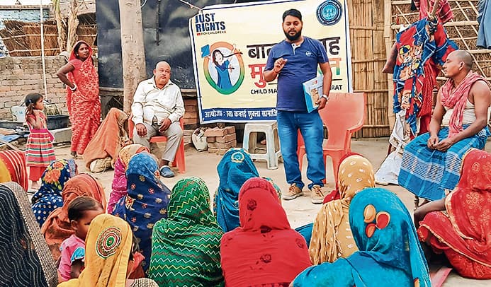 Hajipur News : वर्ष 2030 तक भारत को बाल विवाह मुक्त बनाने का लिया संकल्प