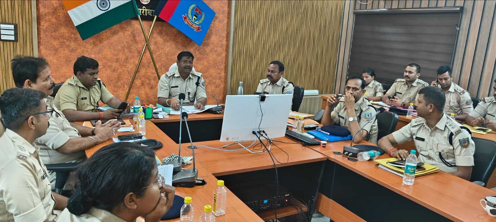 जिले में अपराध की बढ़ती घटनाओं पर अंकुश लगाने का निर्देश