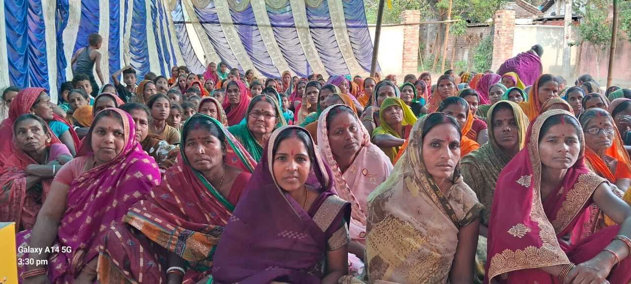 महिला संवाद कार्यक्रम में महिलाओं ने बढ़-चढ़कर लिया हिस्सा