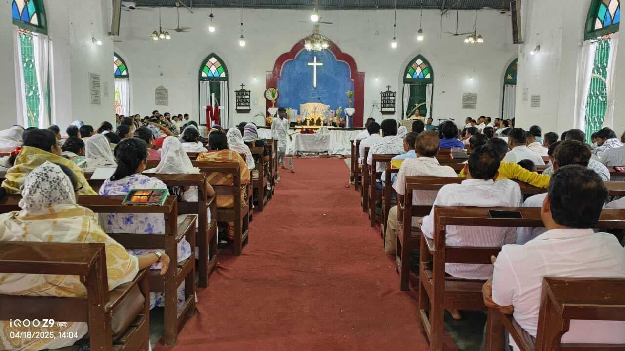 गुड फ्राइडे पर प्रभु यीशु के बलिदान को किया गया याद