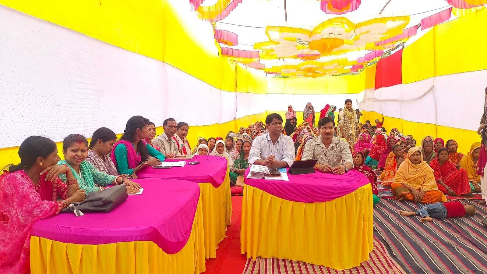 जीविका ग्राम संगठन में महिला संवाद कार्यक्रम का आयोजन किया गया।