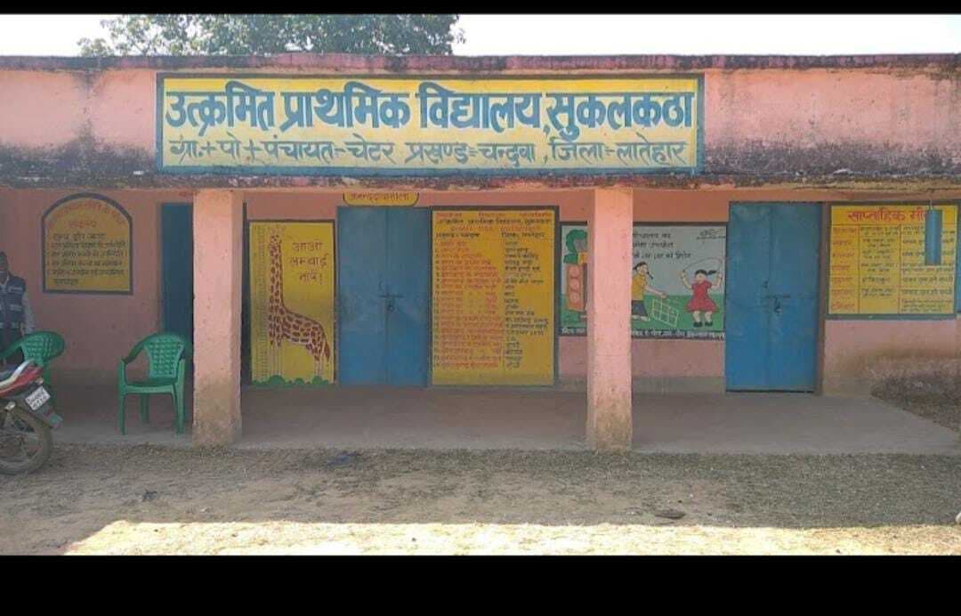 स्कूल से गैस सिलिंडर व बर्तन की चोरी