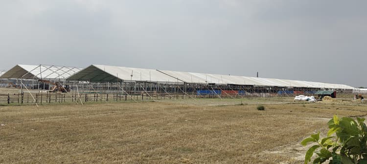 Madhubani News : पीएम के कार्यक्रम की तैयारी जोरों पर