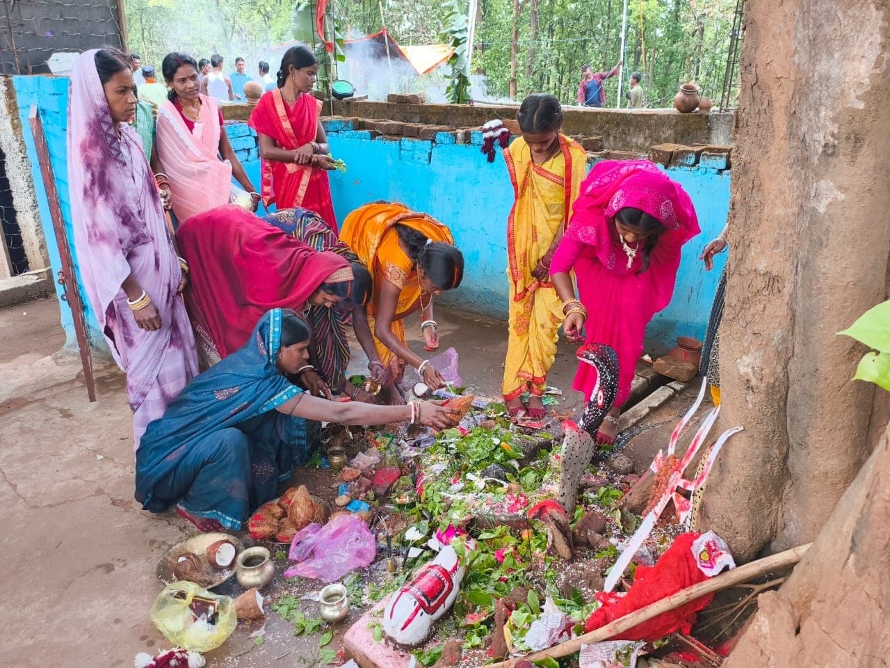 Bokaro News : महादेव बेड़ा में धूमधाम से मना भगता परब, उमड़े श्रद्धालु