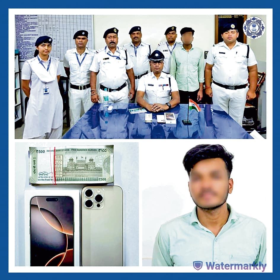 जन्मदिन पर गर्लफ्रेंड को आइफोन गिफ्ट करने के लिए की चोरी, अरेस्ट