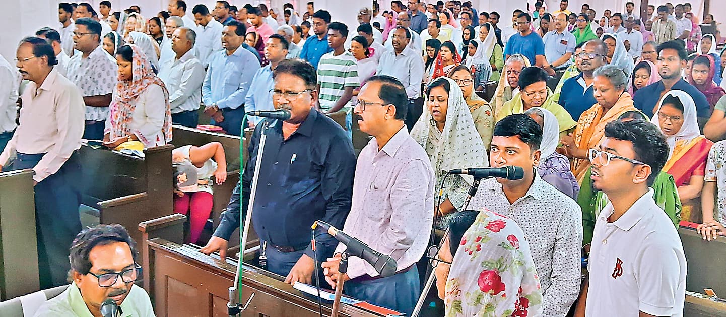 ranchi news : रांची के मेन रोड स्थित क्राइस्ट चर्च में गुड फ्राइडे पर हुई आराधना