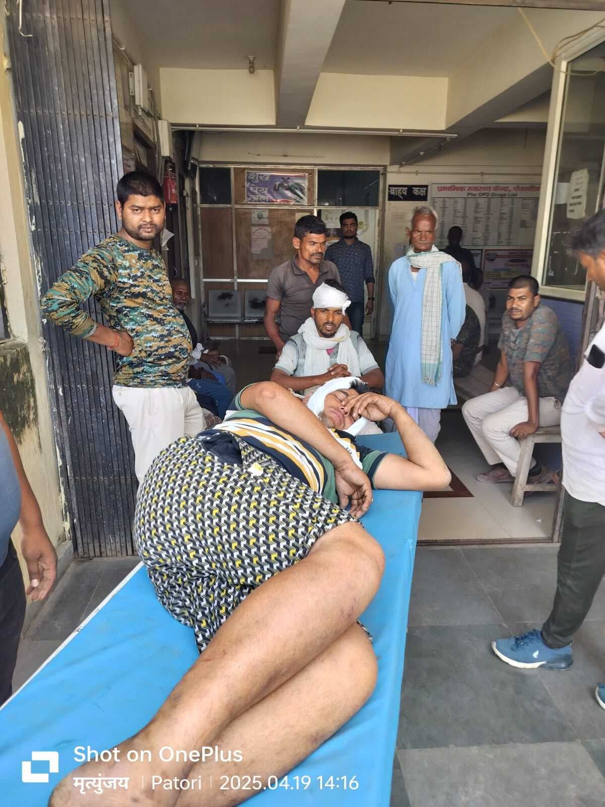 सहरबा में जमीन विवाद को लेकर मारपीट, आधा दर्जन जख्मी