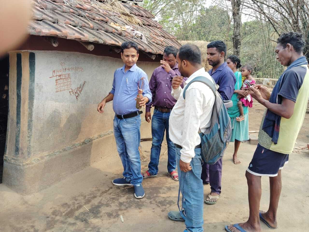 राधानगर में कालाजार कीटनाशक का हुआ छिड़काव