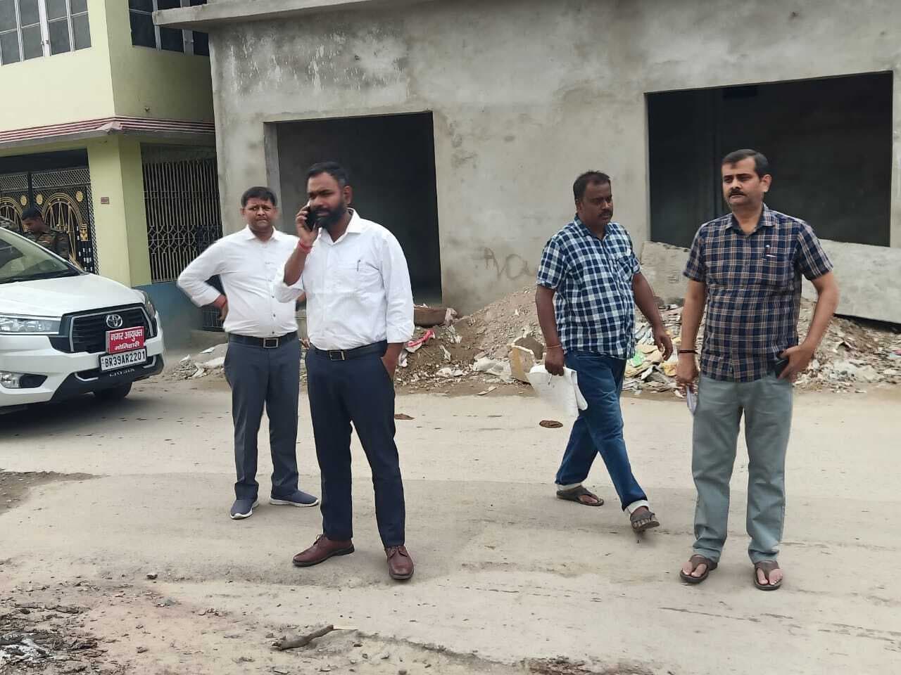 Motihari: अगरवा सपही देवी के पास बनेगा चिल्ड्रेन पार्क, नगर आयुक्त ने किया स्थल निरीक्षण