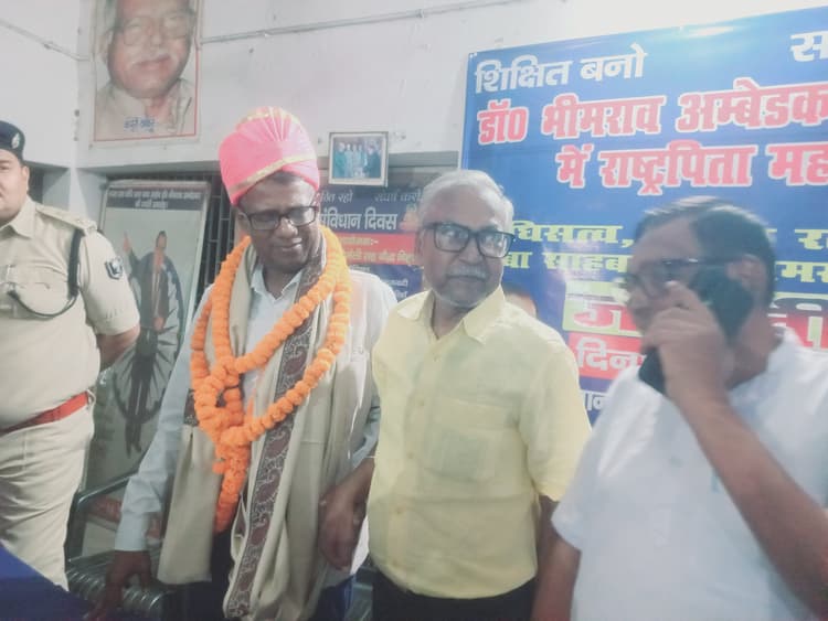 डीजी बीएसएपी पहुंचे निर्मली, पुरानी यादों को ताजा कर हुए भावुक