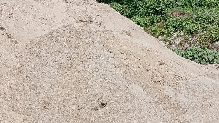 पुल निर्माण कार्य में अनियमितता का आरोप