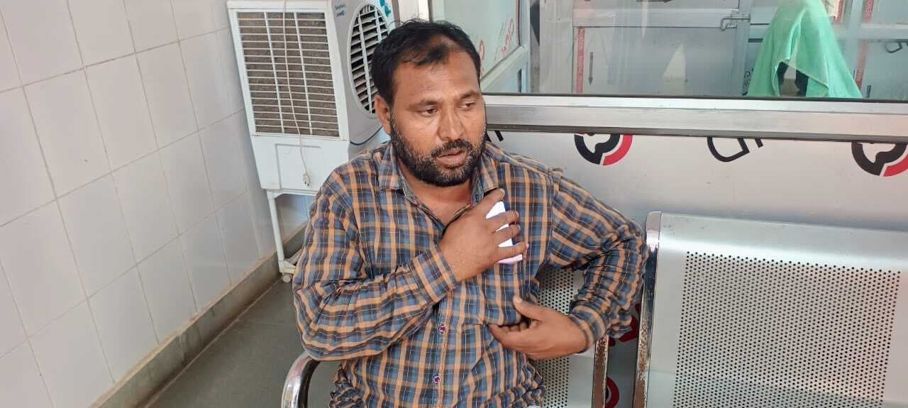 पशु ले जा रहे वाहन चालक से 28 हजार की लूट