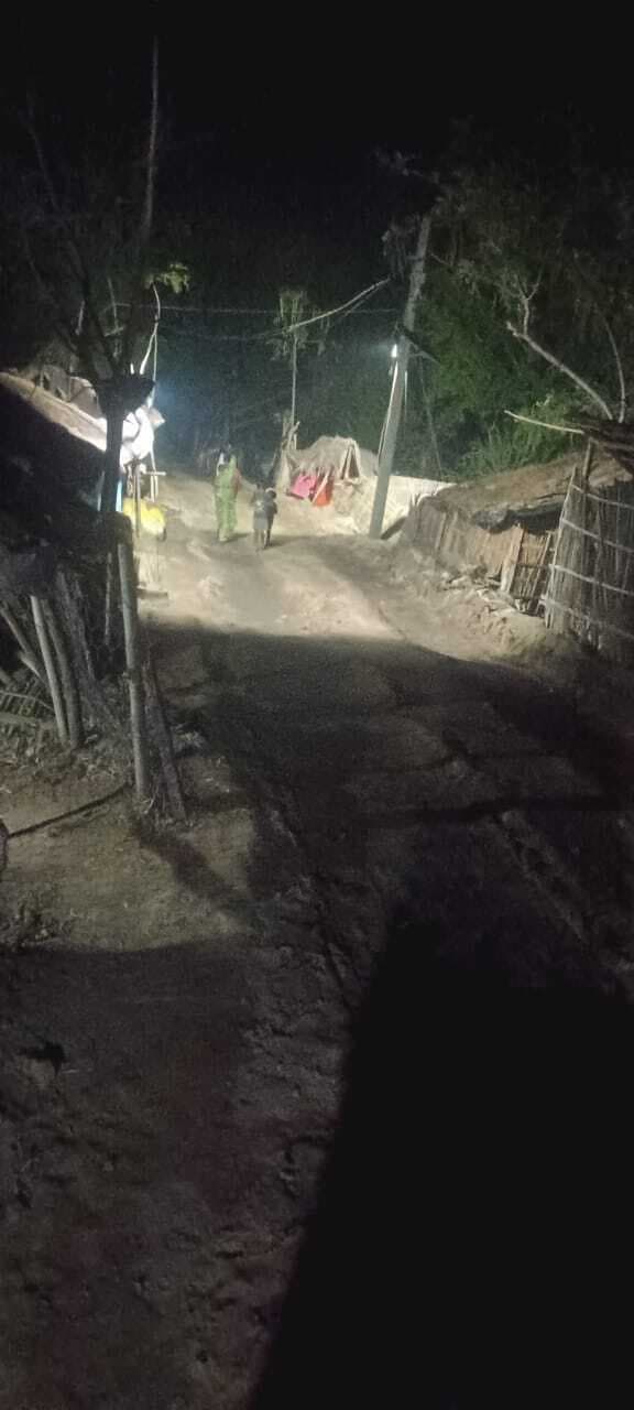 Bhagalpur news तटबंध खाली करने का निर्देश, विस्थापितों में मची अफरा-तफरी