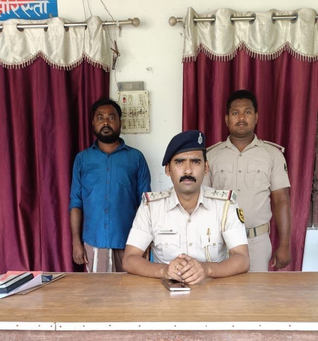 पत्नी की हत्या का आरोपित पति गिरफ्तार, भेजा जेल