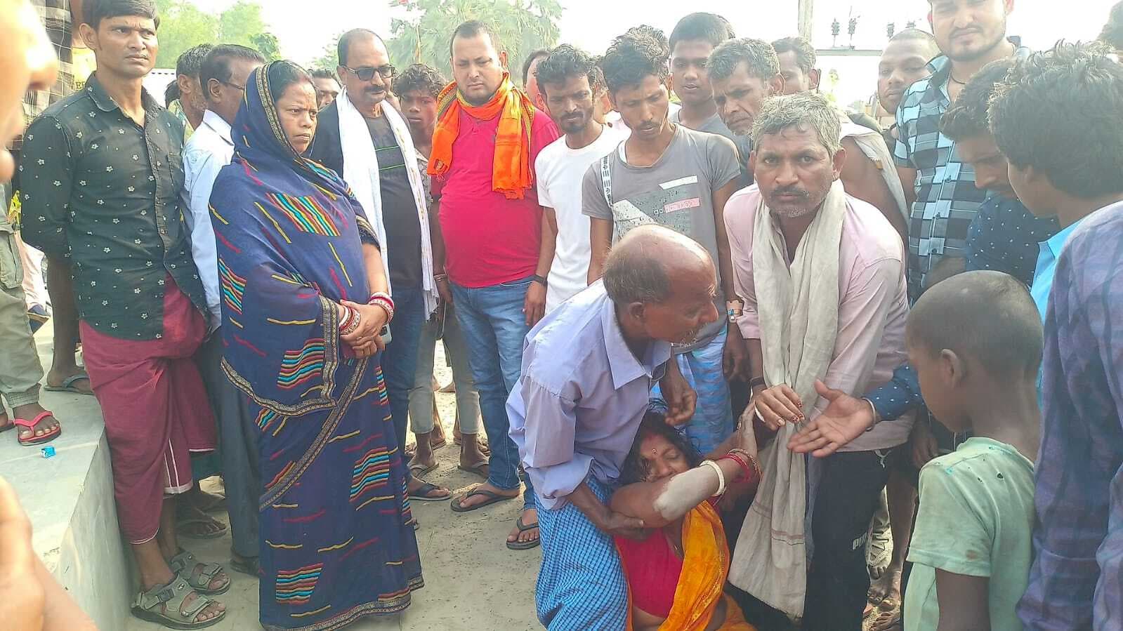 काजीबाड़ी कलवर्ट स्थित मखाना खेत से अधेड़ का शव बरामद