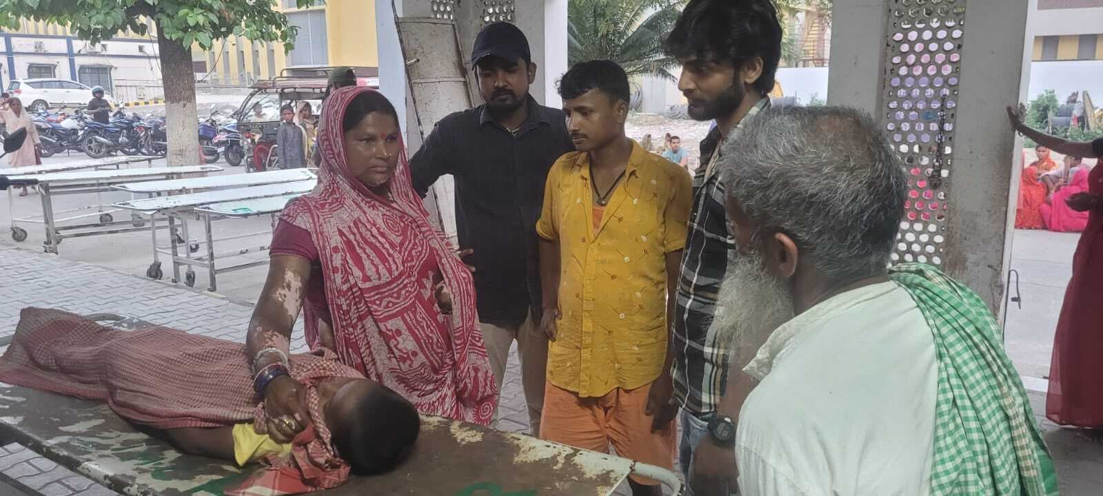 पानी से भरे गड्ढे में डूबकर बच्चे की मौत