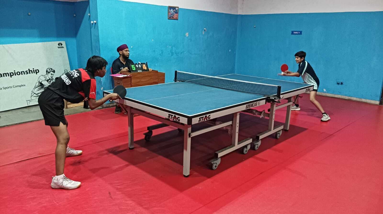 East Singhbhum Inter school table tennis : परलीन को हराकर दृश्या सिंह फाइनल में