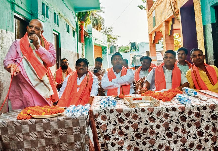 hajipur news. दानवीर भामाशाह के जयंती कार्यक्रम की तैयारी को लेकर हुई बैठक