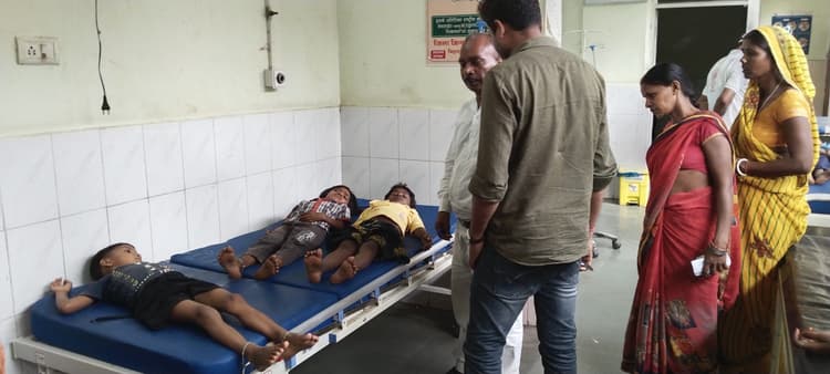 जैट्रोफा फल खाने से बुजुर्ग समेत 10 बच्चे बीमार, रेफर