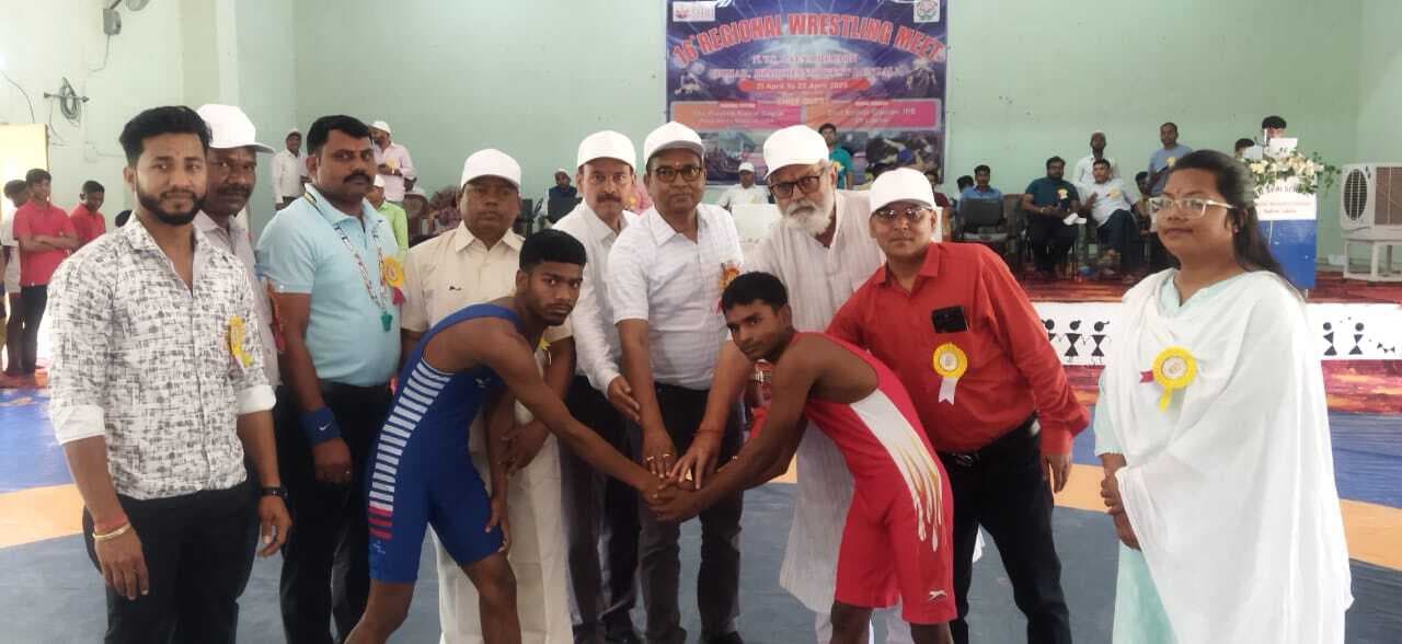 जवाहर नवोदय विद्यालय में कुश्ती प्रतियोगिता शुरू