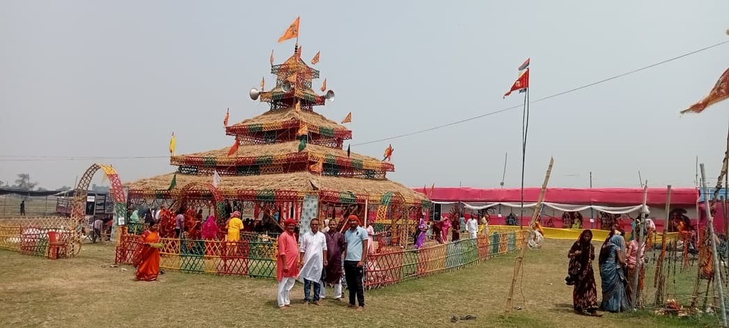 श्रीश्री 1008 पंचकुंडीय महारुद्र यज्ञ शुरू