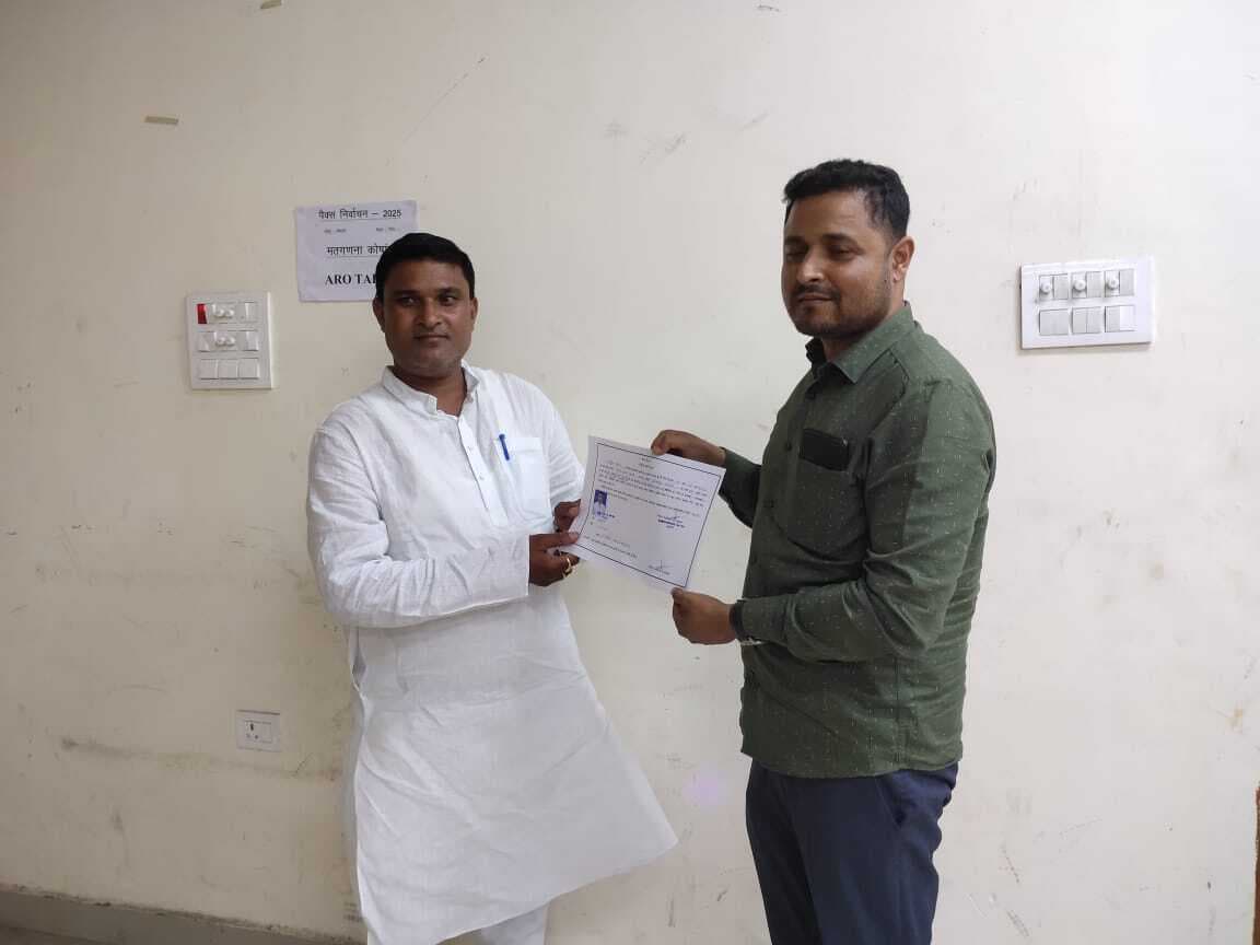 तीसरी बार बेला पंचायत के पैक्स अध्यक्ष बने मिथिलेश