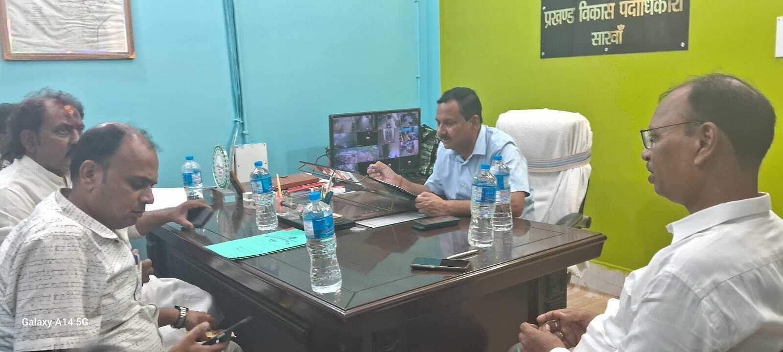 बीएलटीएफ की हुई बैठक में टीकाकरण को सफल बनाने पर चर्चा