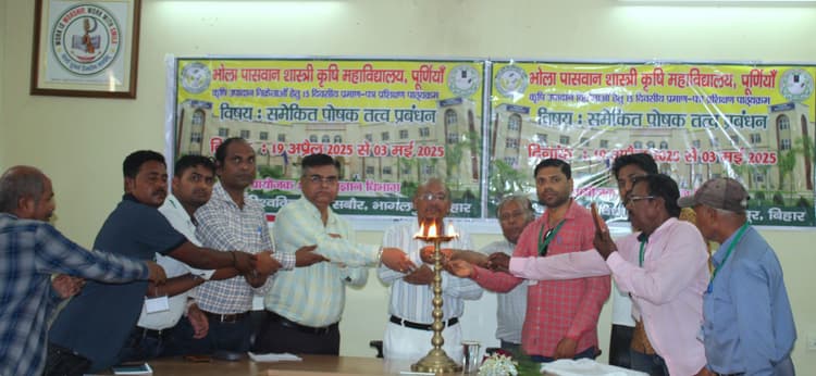 मिट्टी की संरचना व उर्वरता को बनाये रखने के लिए संतुलित उर्वरक का प्रयोग जरूरी