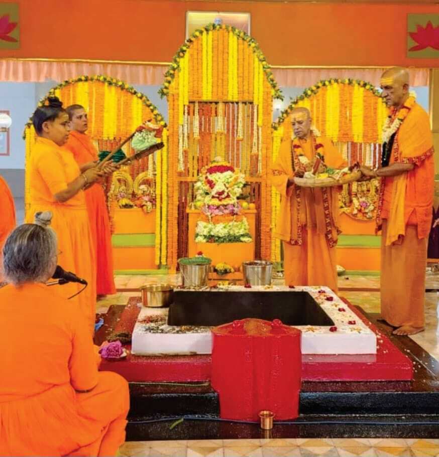 deoghar news : रिखियापीठ अक्षय तृतीया अनुष्ठान 28 से