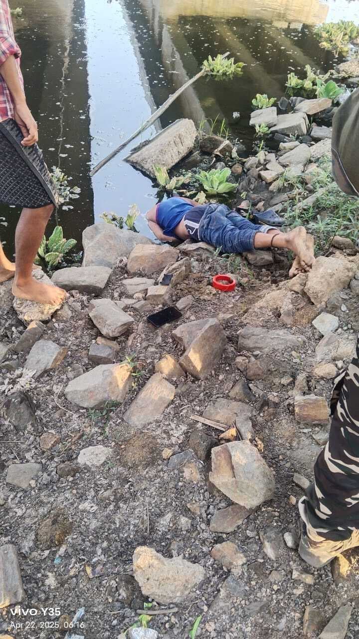 युवक का शव बरामद