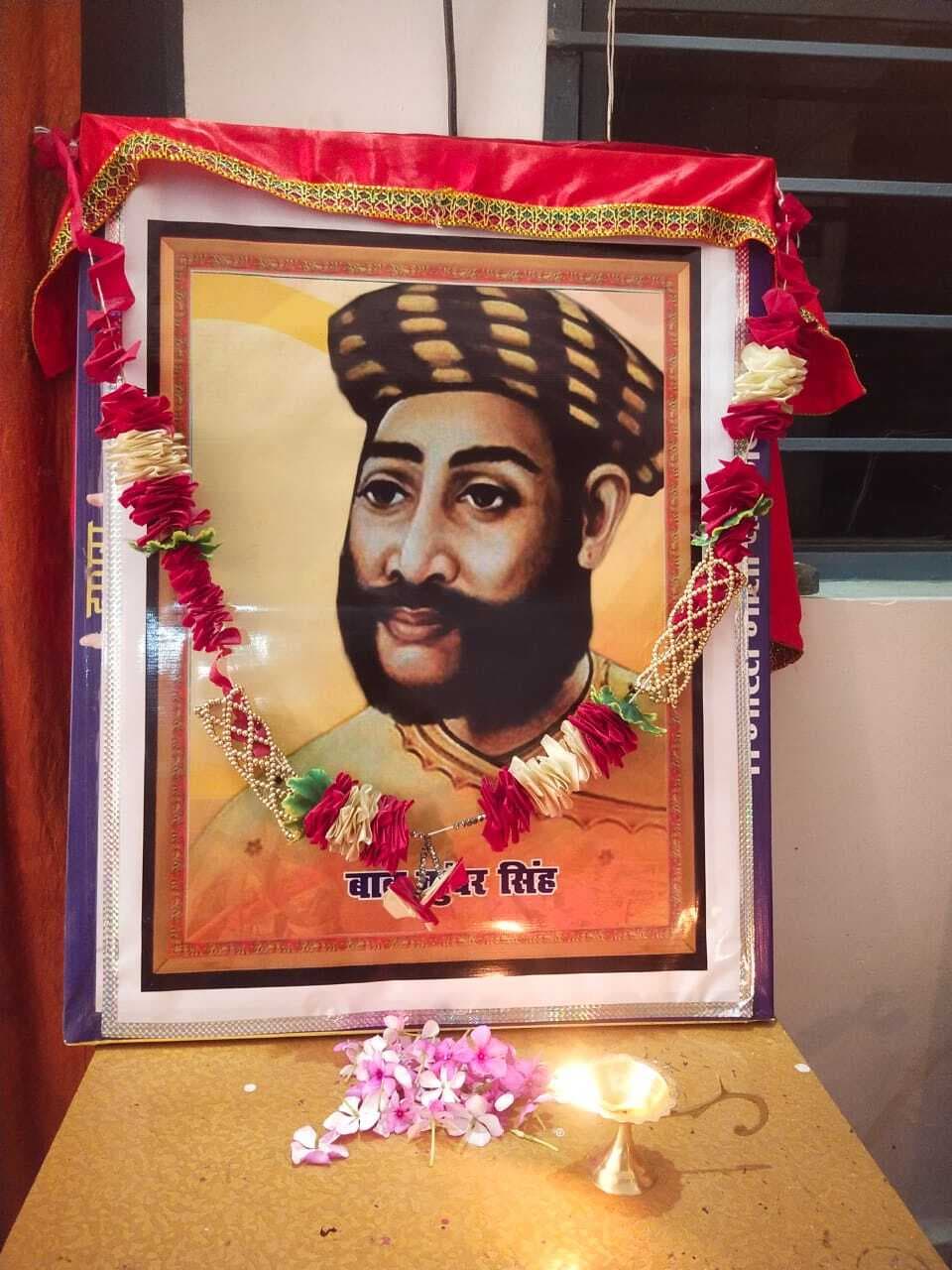 सरस्वती शिशु विद्या मंदिर में वीर कुंवर सिंह की जयंती मनायी गयी