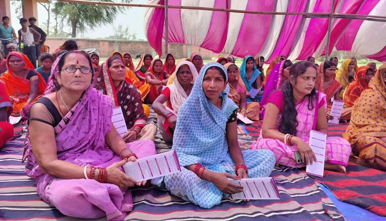 जीविका के महिला संवाद मंच पर गांव के सर्वांगीण विकास की आकांक्षाएं