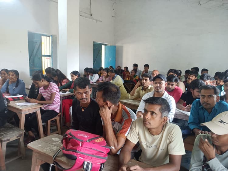 रघुनंदन प्रसाद मंडल डिग्री कॉलेज तुनियाही में मनाया गया पोषण पखवारा