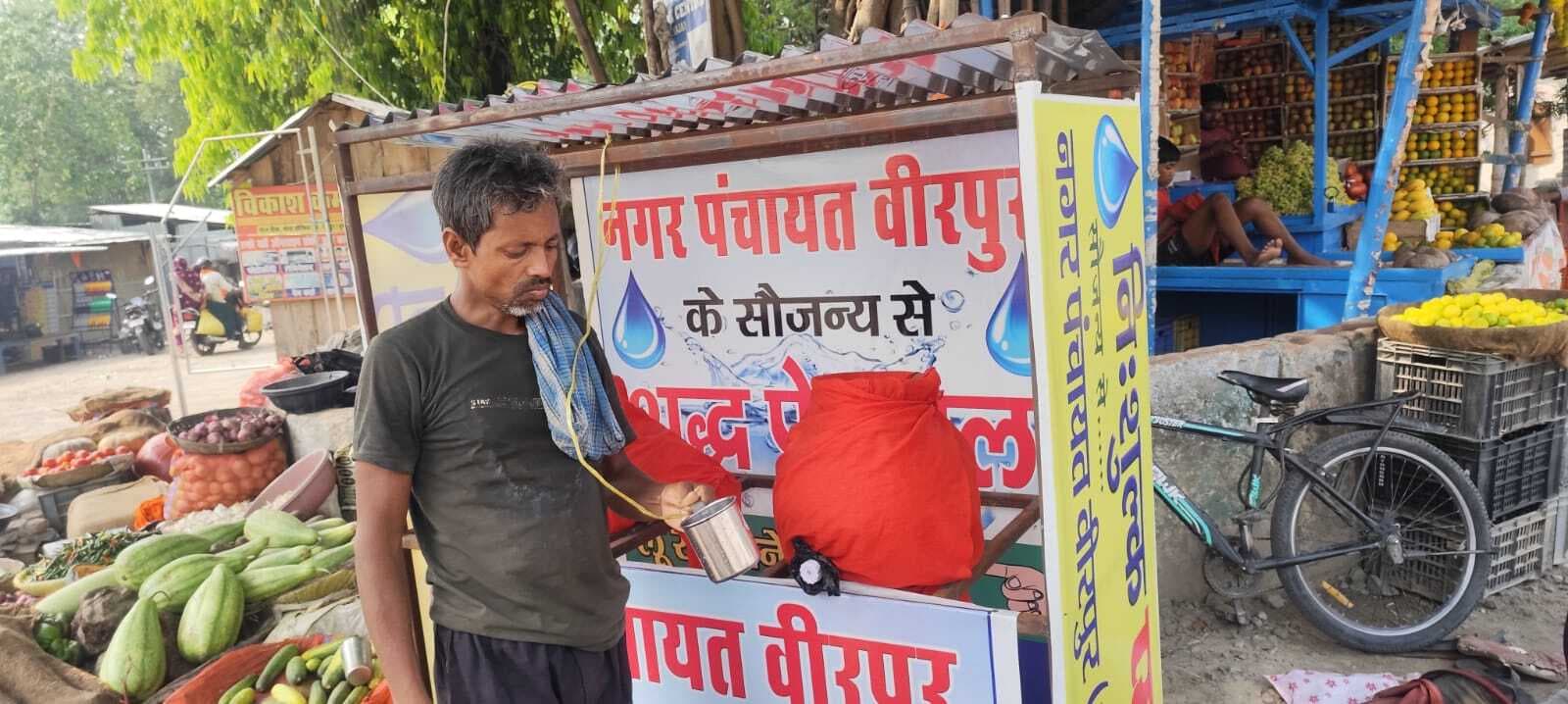 नपं ने तीन प्रमुख स्थानों पर की प्याऊ जल की व्यवस्था