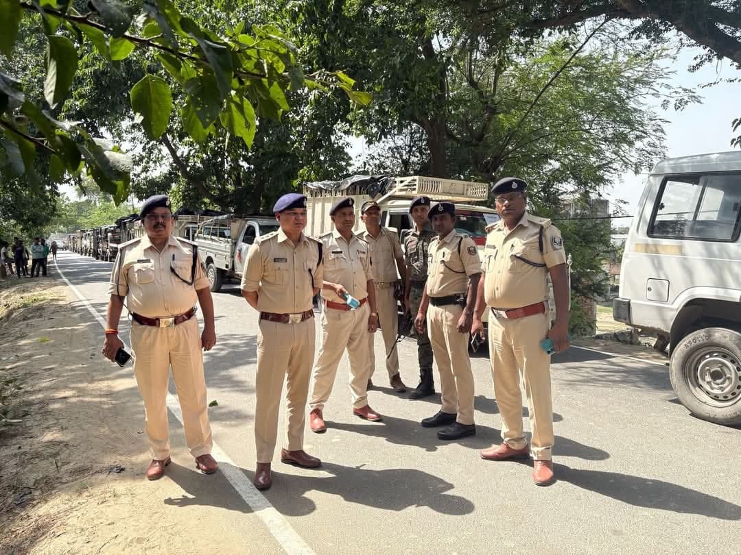 पहलगाम आतंकी हमला व पीएम मोदी के कार्यक्रम को लेकर चलाया गया वाहन जांच अभियान