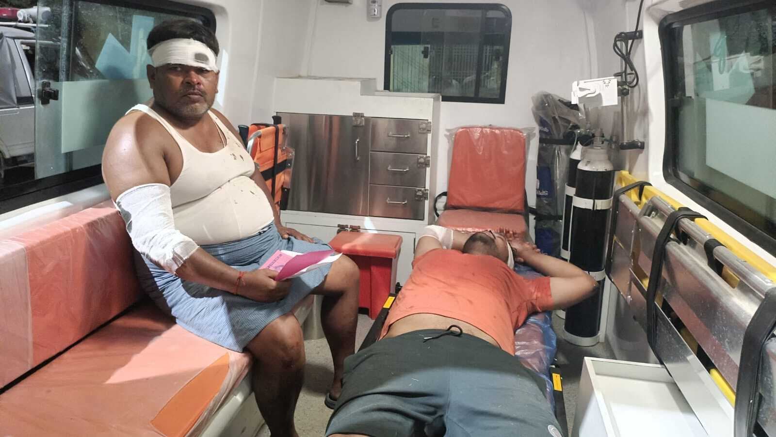 पिता-पुत्र पर जानलेवा हमला, रंगदारी को लेकर अपराधियों ने की मारपीट