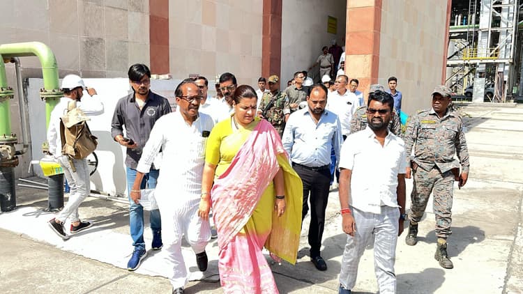 Dhanbad News :विधानसभा की पर्यावरण समिति ने किया हर्ल प्रोजेक्ट का निरीक्षण