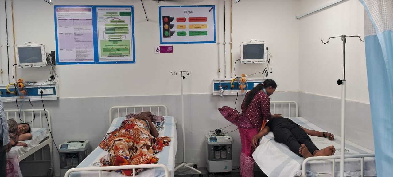 मॉडल अस्पताल में आरंभ हुआ इमरजेंसी वार्ड, पहले दिन मची रही अफरा-तफरी