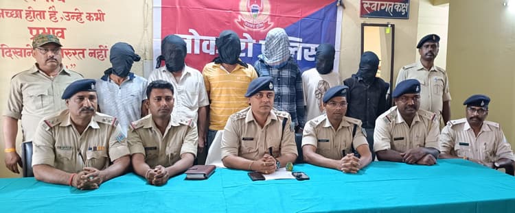 Bokaro News: चोरी की चार बाइक बरामद, छह गिरफ्तार