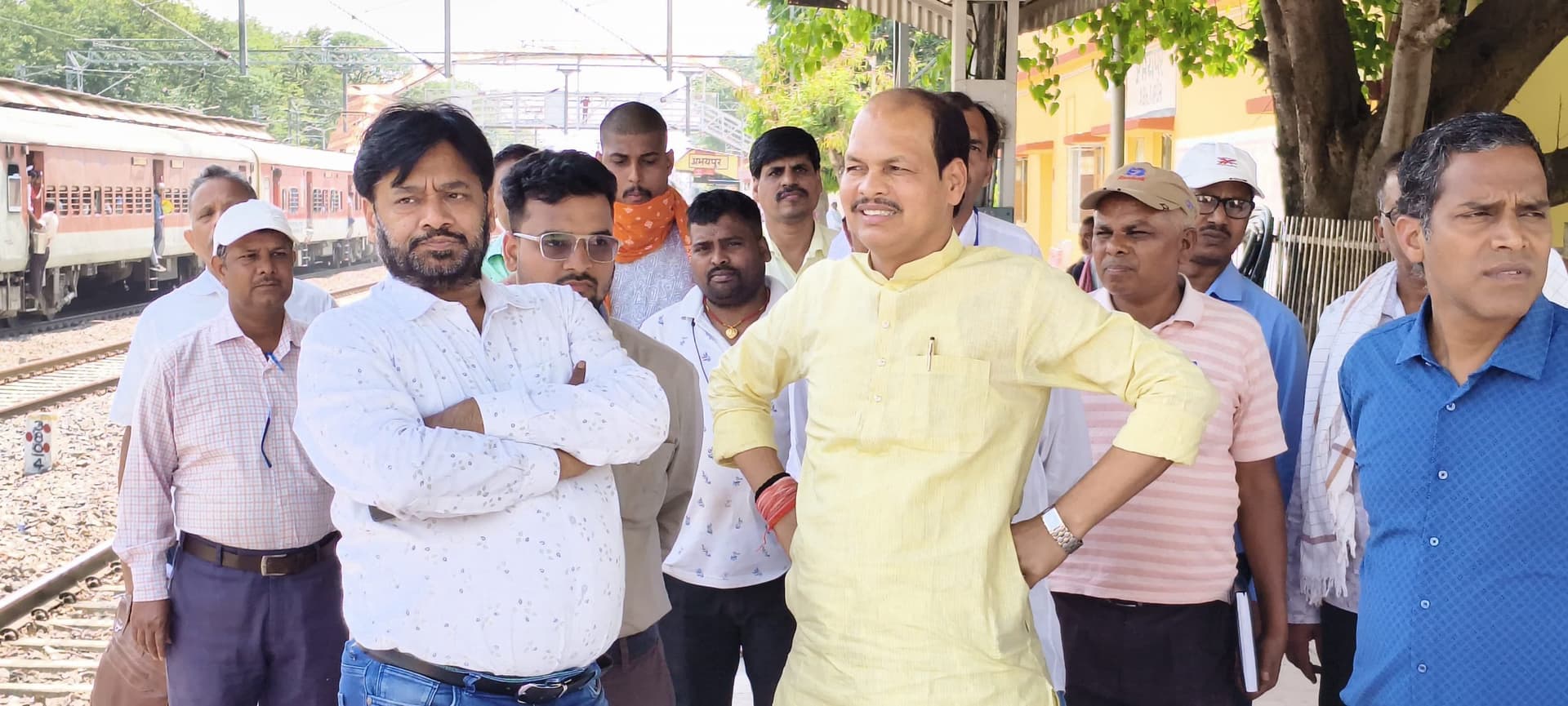 अभयपुर रेलवे स्टेशन पर पेयजल की समस्या, सुधार का निर्देश