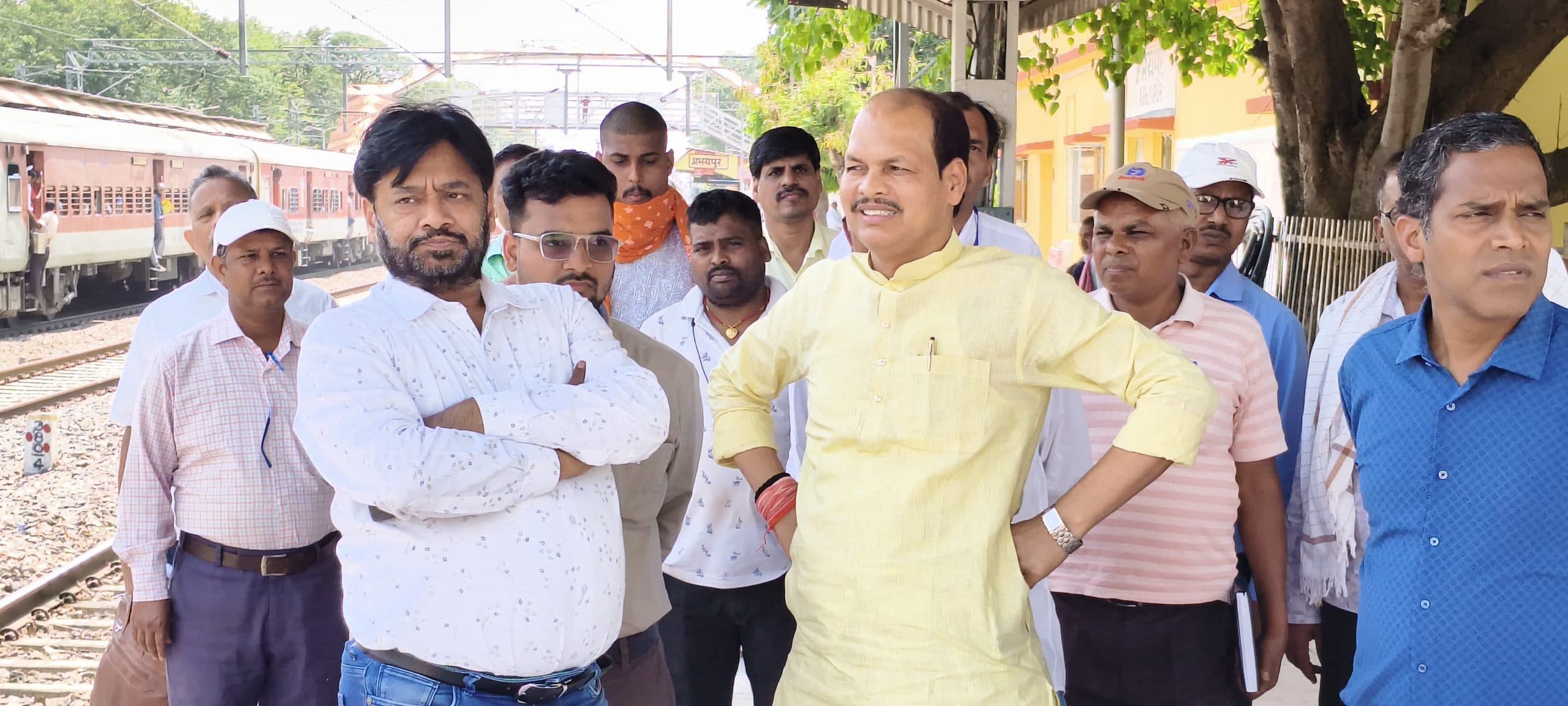 अभयपुर रेलवे स्टेशन पर पेयजल की समस्या, सुधार का निर्देश