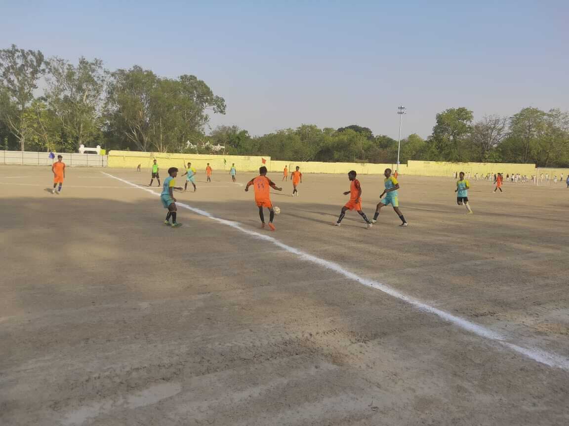 फुटबॉल टूर्नामेंट : जहानाबाद ने नालंदा को 2-0 से हराया