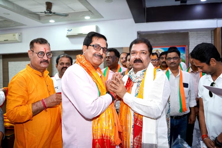 प्रदेश अध्यक्ष ने जिला उपाध्यक्ष को किया सम्मानित