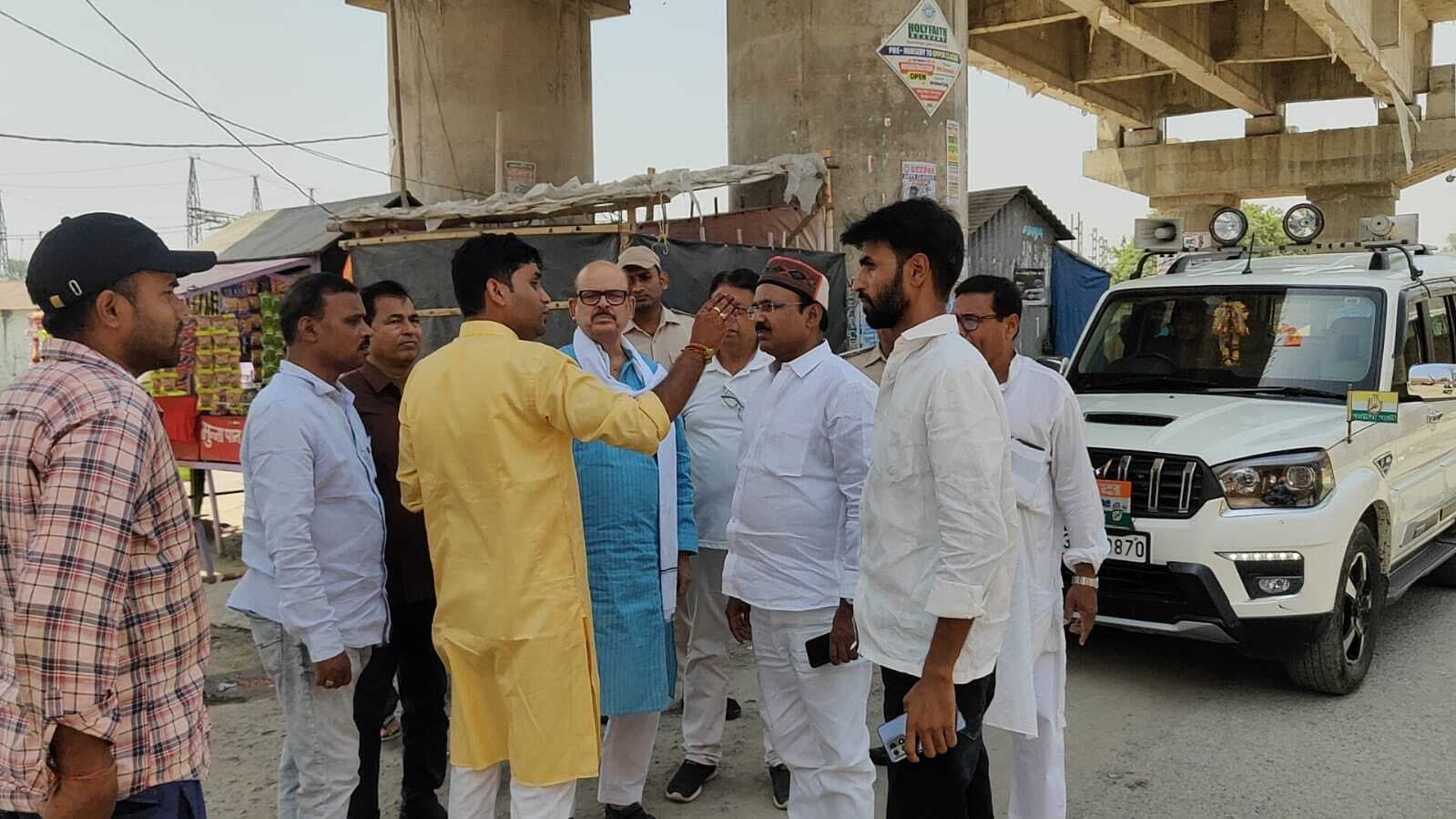 गौशाला फ्लाई ओवर का निर्माण कार्य जल्द होगा पूरा, सांसद